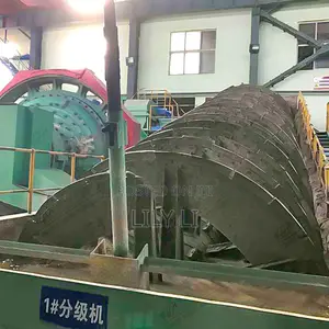 Screw Type Spiral Classifier for Fine Ore Overflow Collection