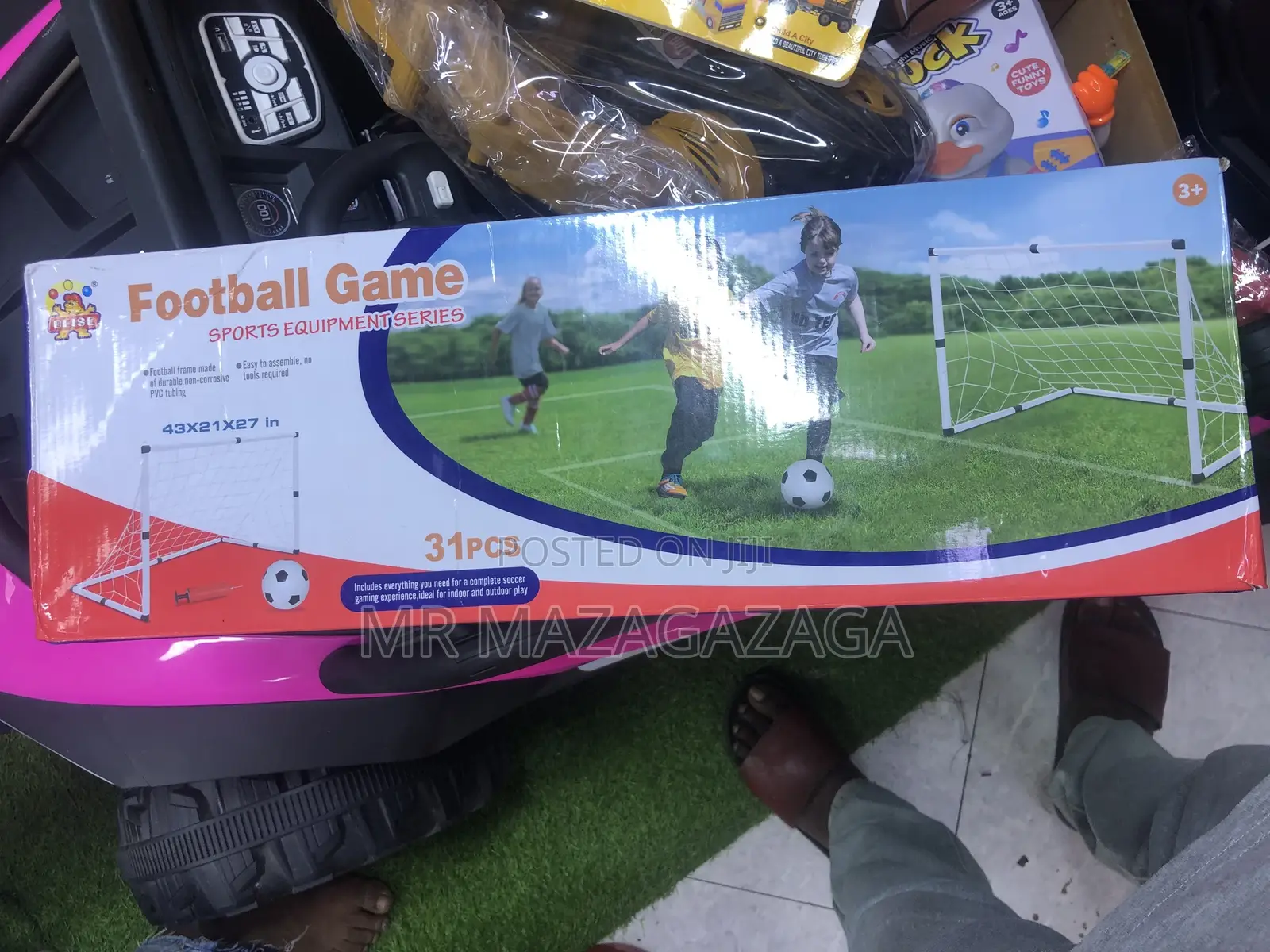 Portable Soccer Goal 3+ Years