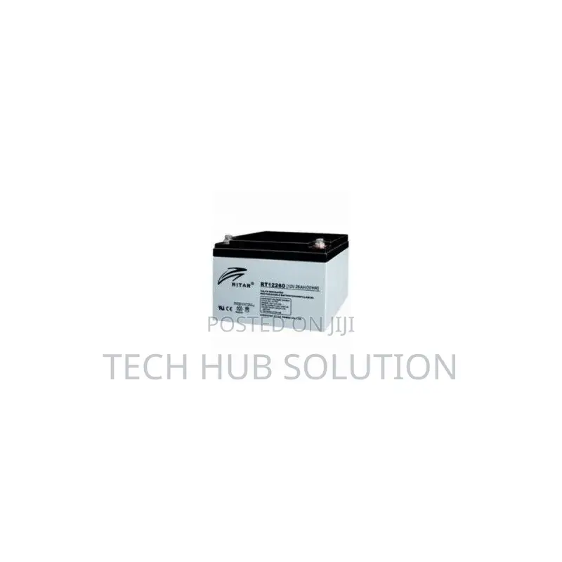 Ritar 12v 26ah Rechargeable Sealed Lead Acid Battery