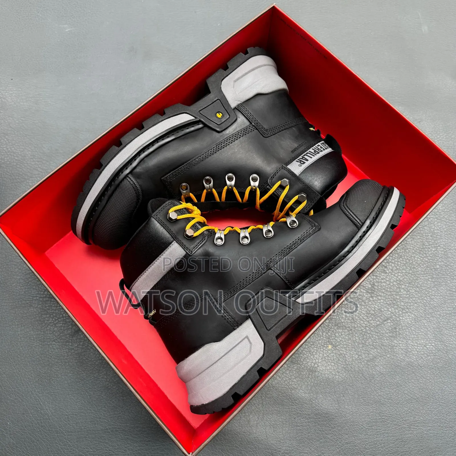 Men's Leather Boots or Shoes Cat or Caterpillar Totally Quality