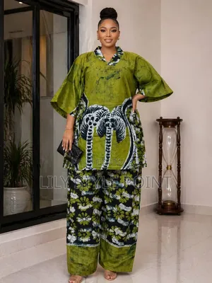 2pcs Womens Cotton Batiki