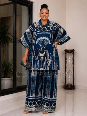 2pcs Womens Cotton Batiki