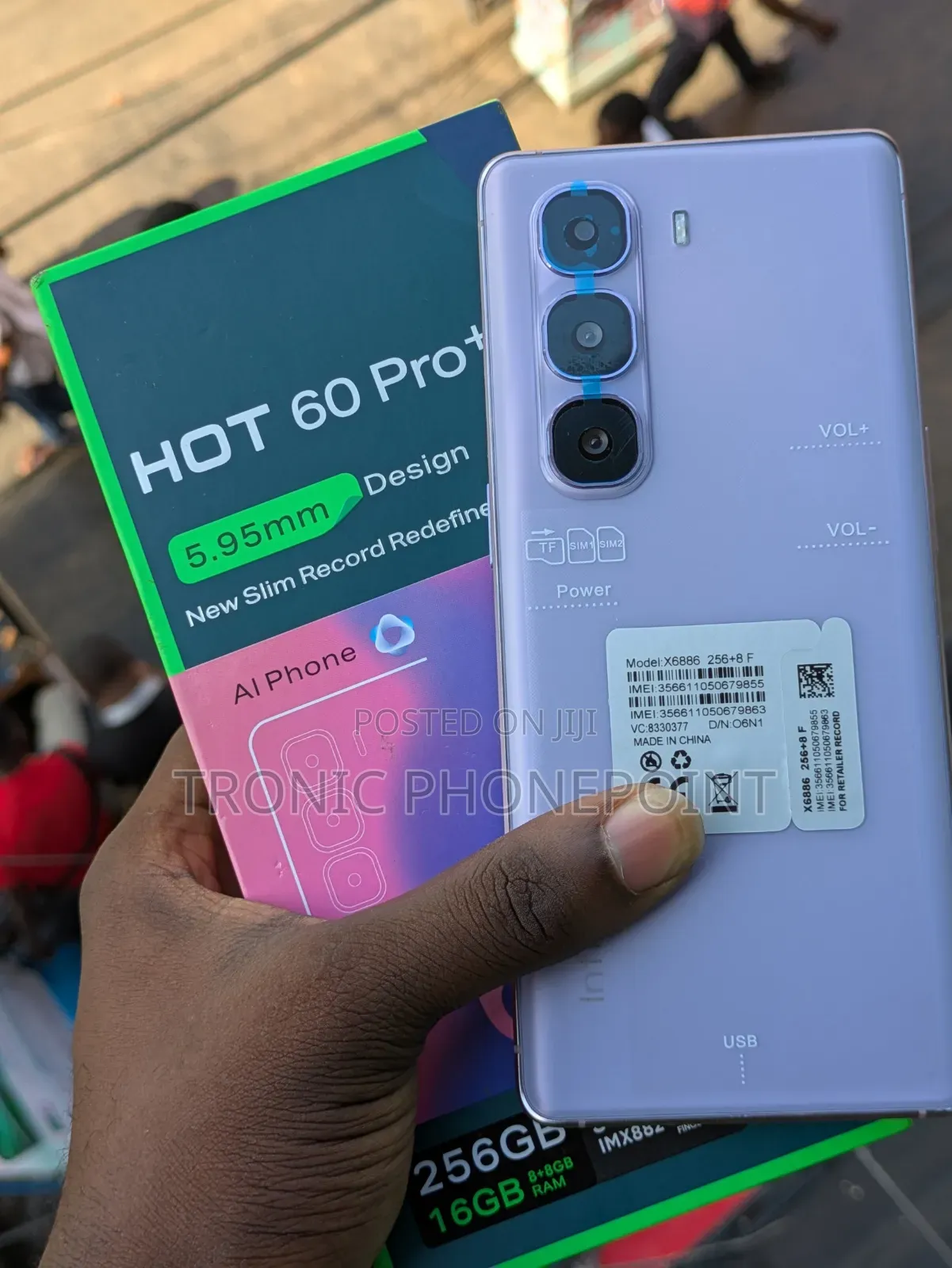 New Infinix Hot 60 Pro 256 GB