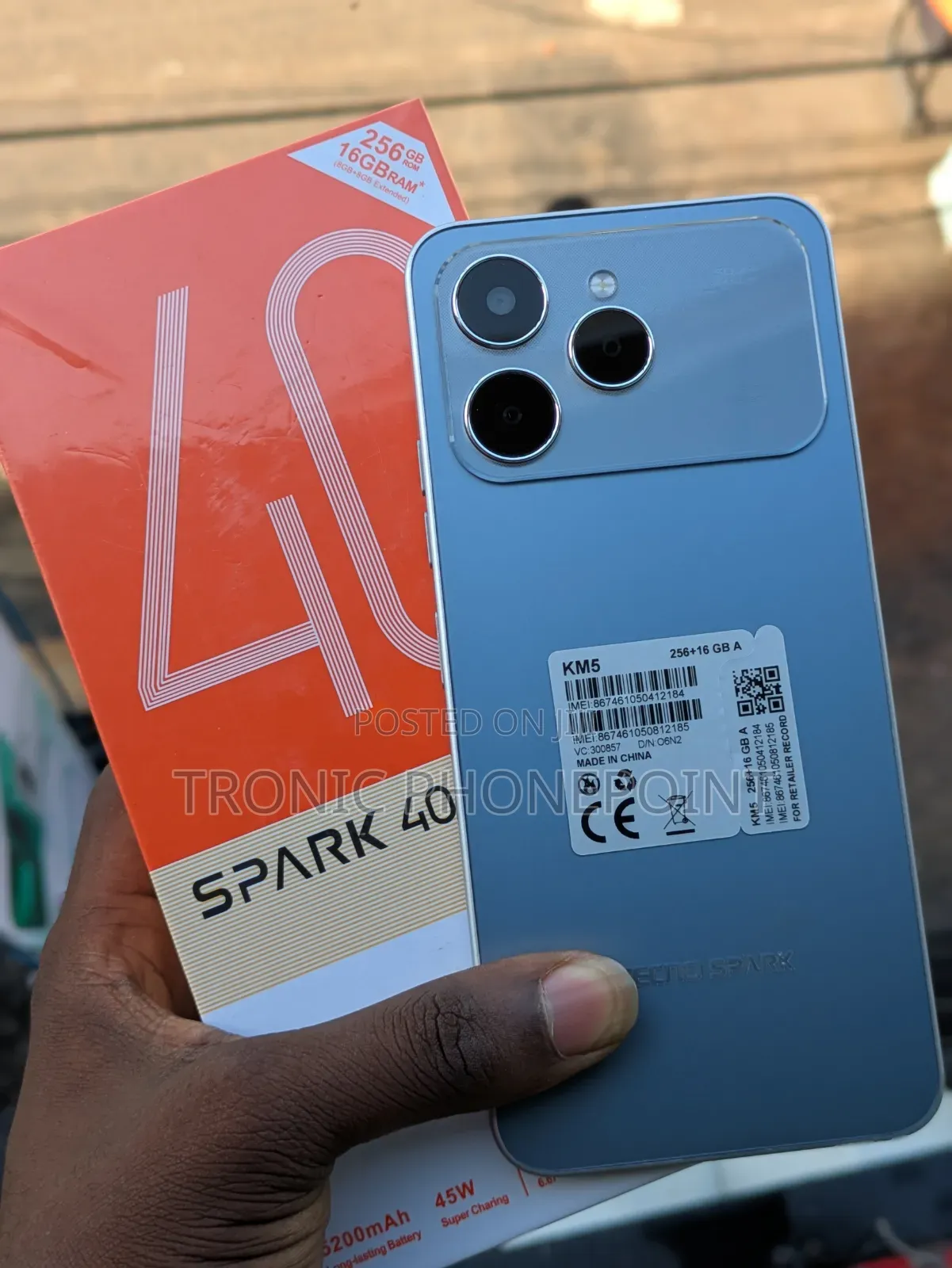 New Tecno Spark 40 256 GB