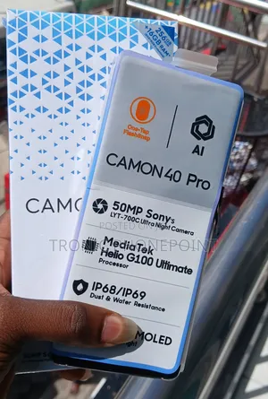 New Tecno Camon 40 Pro 5G 256 GB