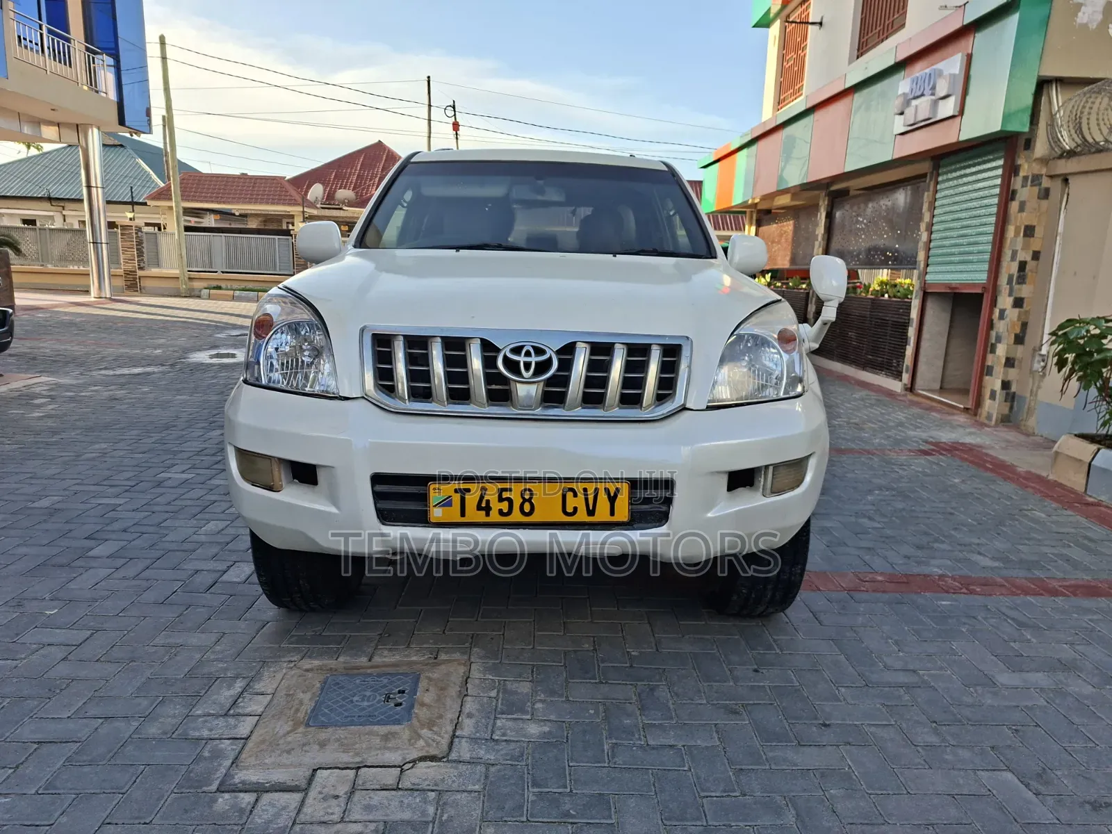 Toyota Land Cruiser Prado 2007 White