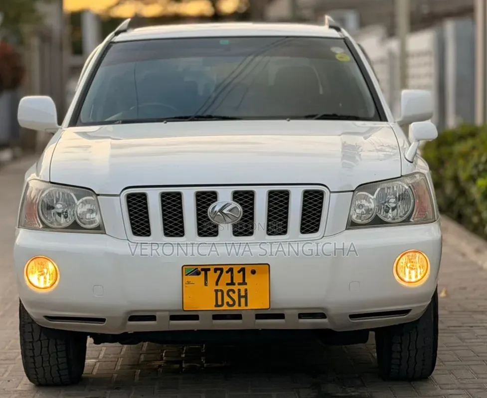 Toyota Kluger 2002 White