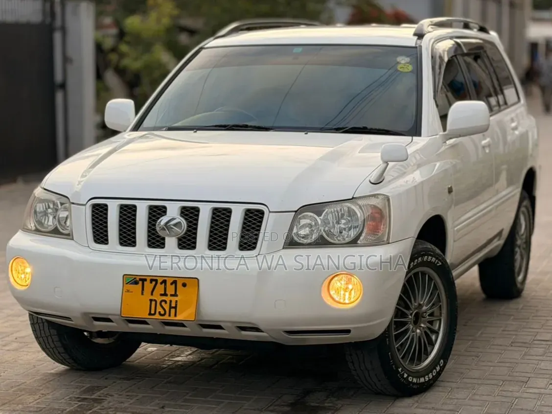 Toyota Kluger 2002 White