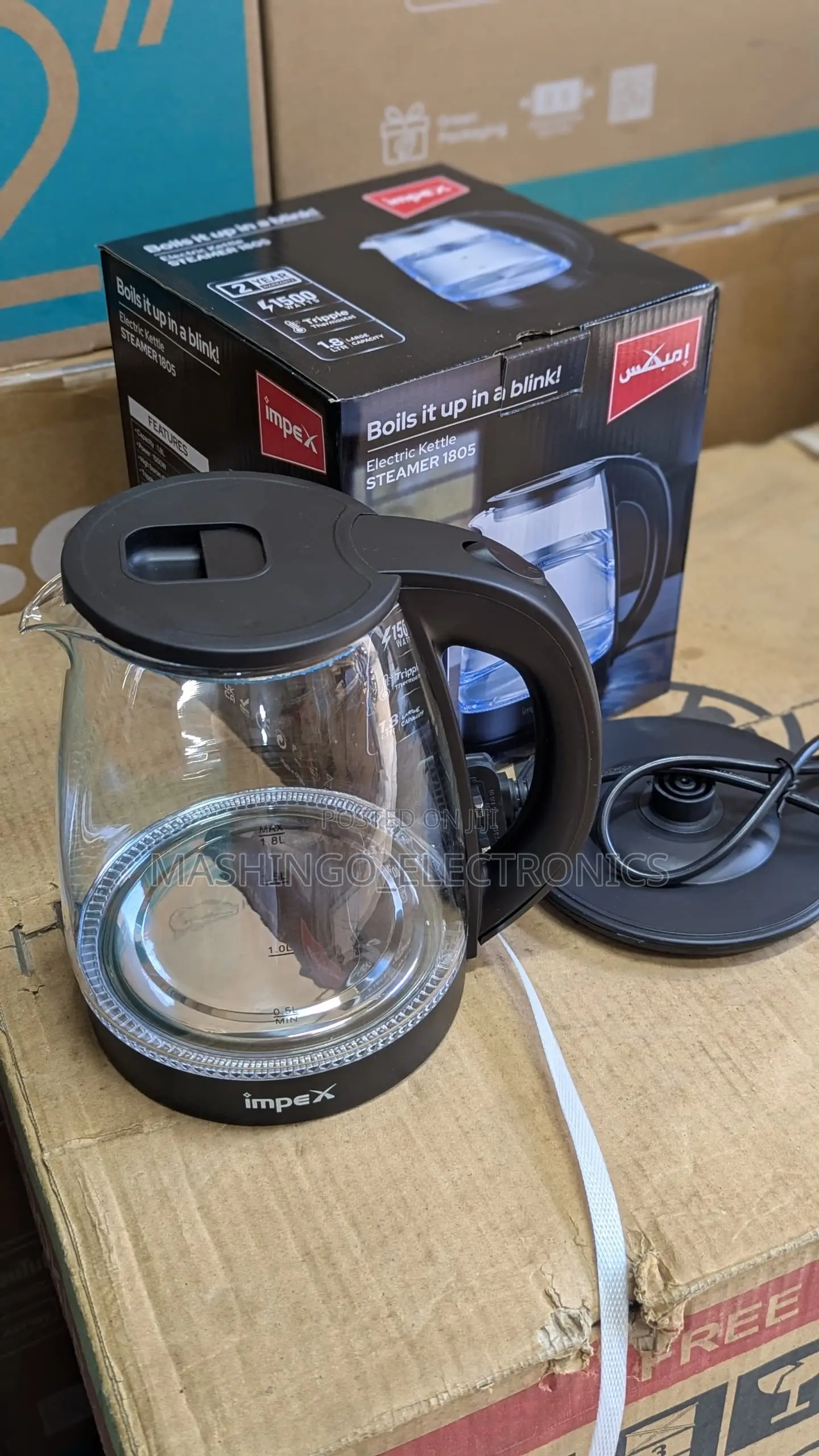 1.8 Liters Impex Kettle