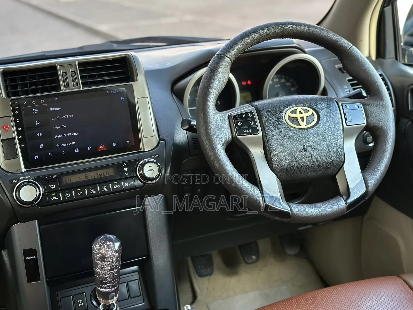 Toyota Land Cruiser Prado 2012 Black