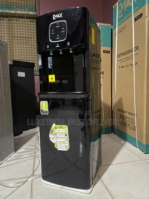 Pmax 3 Taps Water Dispenser With Fridge (Hot, Cold, and Normal Water)