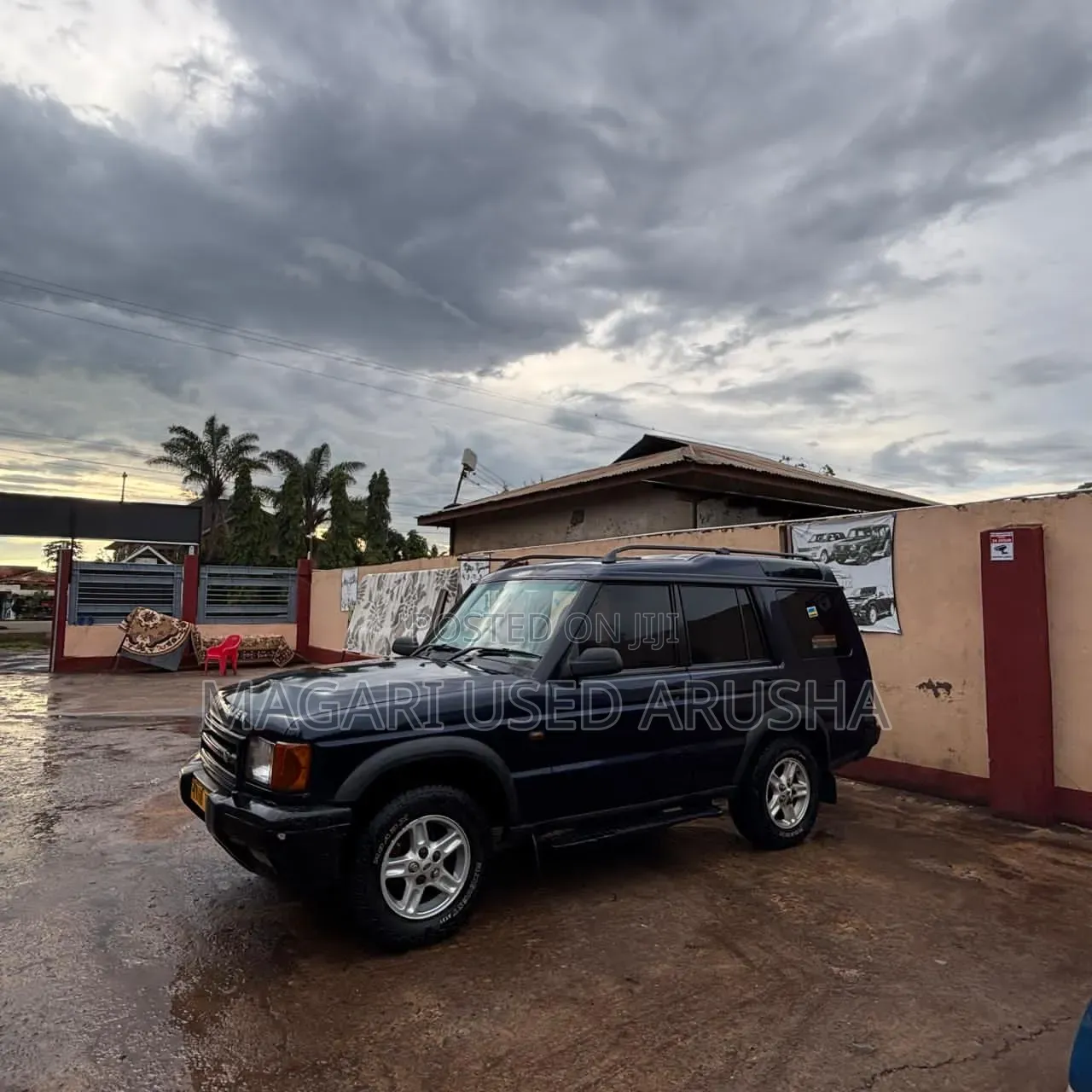 Land Rover Discovery 2002 Blue