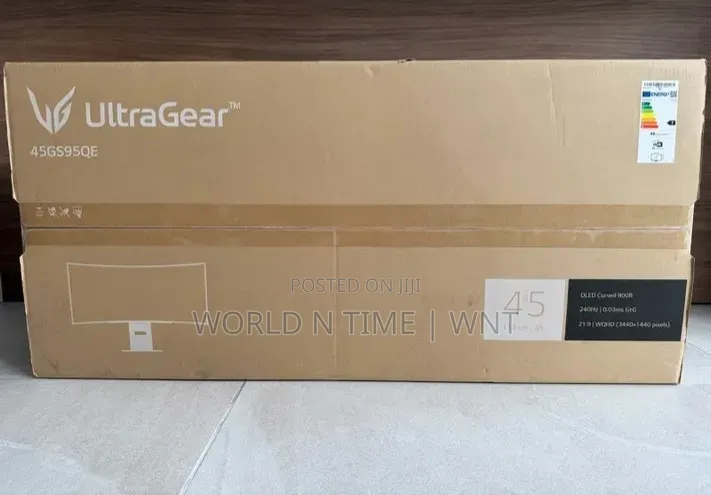 LG Ultragear 45gs95qe 45" Curved Oled 240hz Gaming Monitor