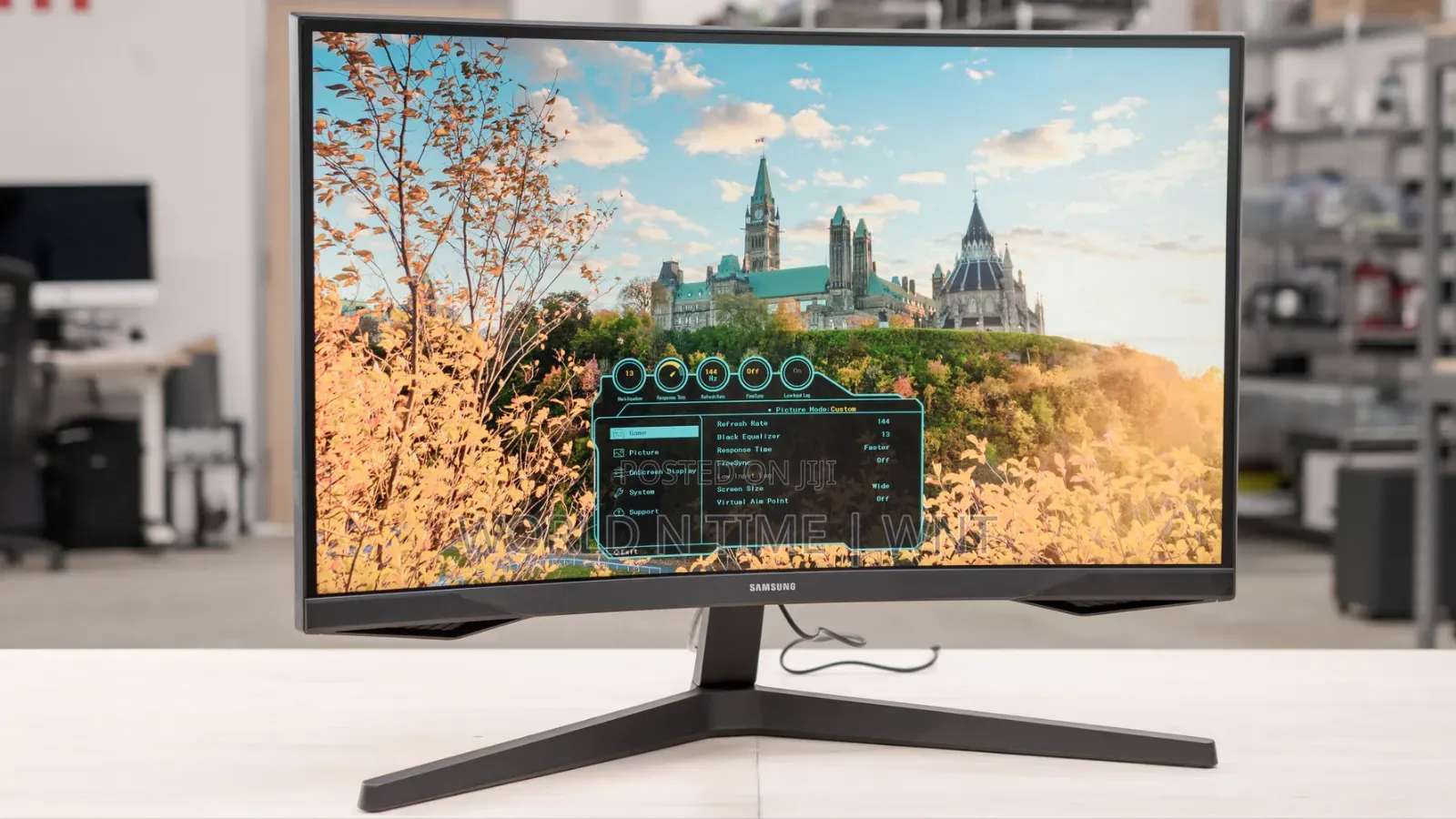 Samsung Odyssey G5 Series 27-Inch WQHD (2560x1440) Gaming Monitor