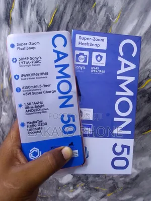 New Tecno Camon 50 256 GB