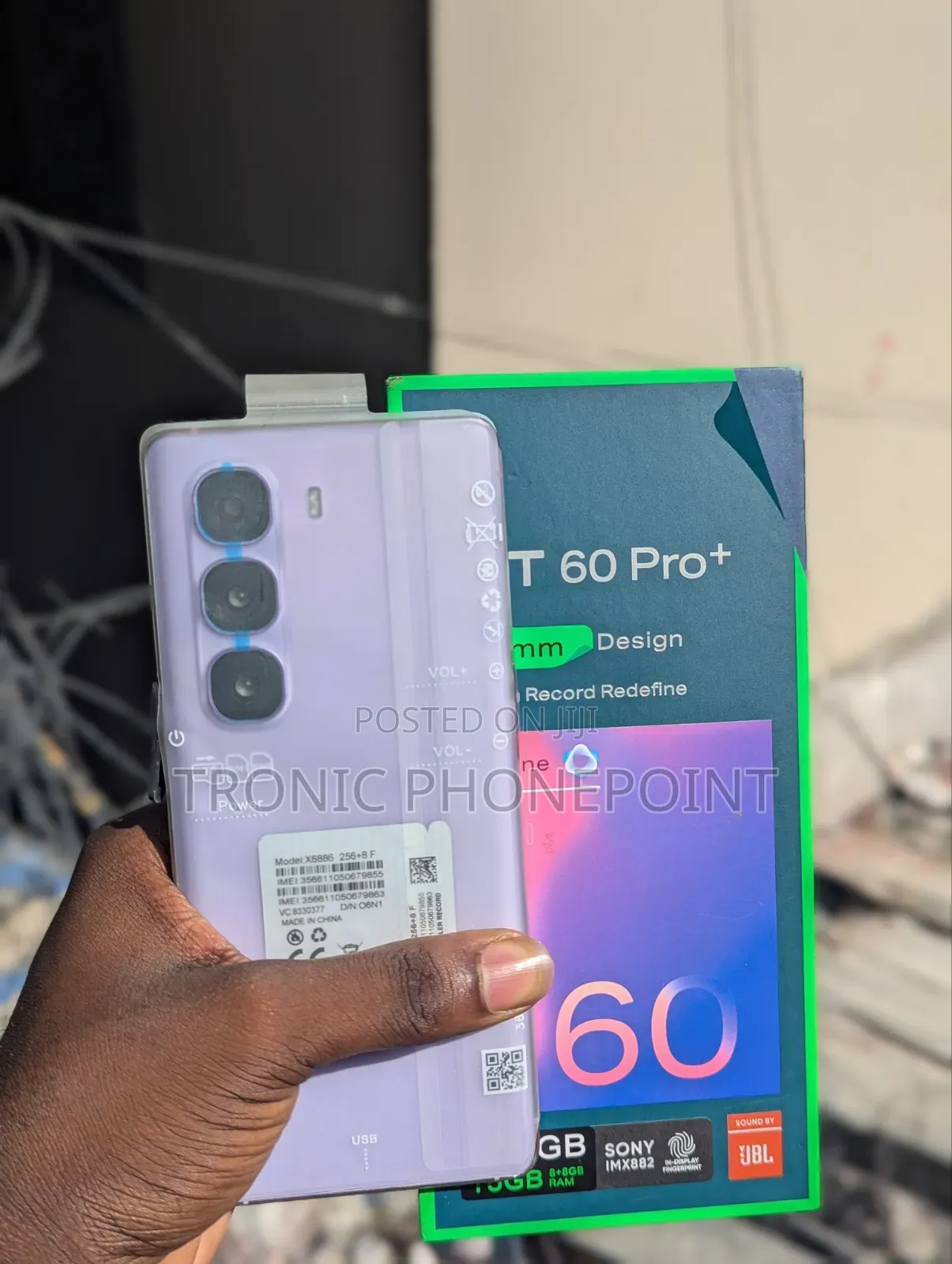 New Infinix Hot 60 Pro+ 128 GB