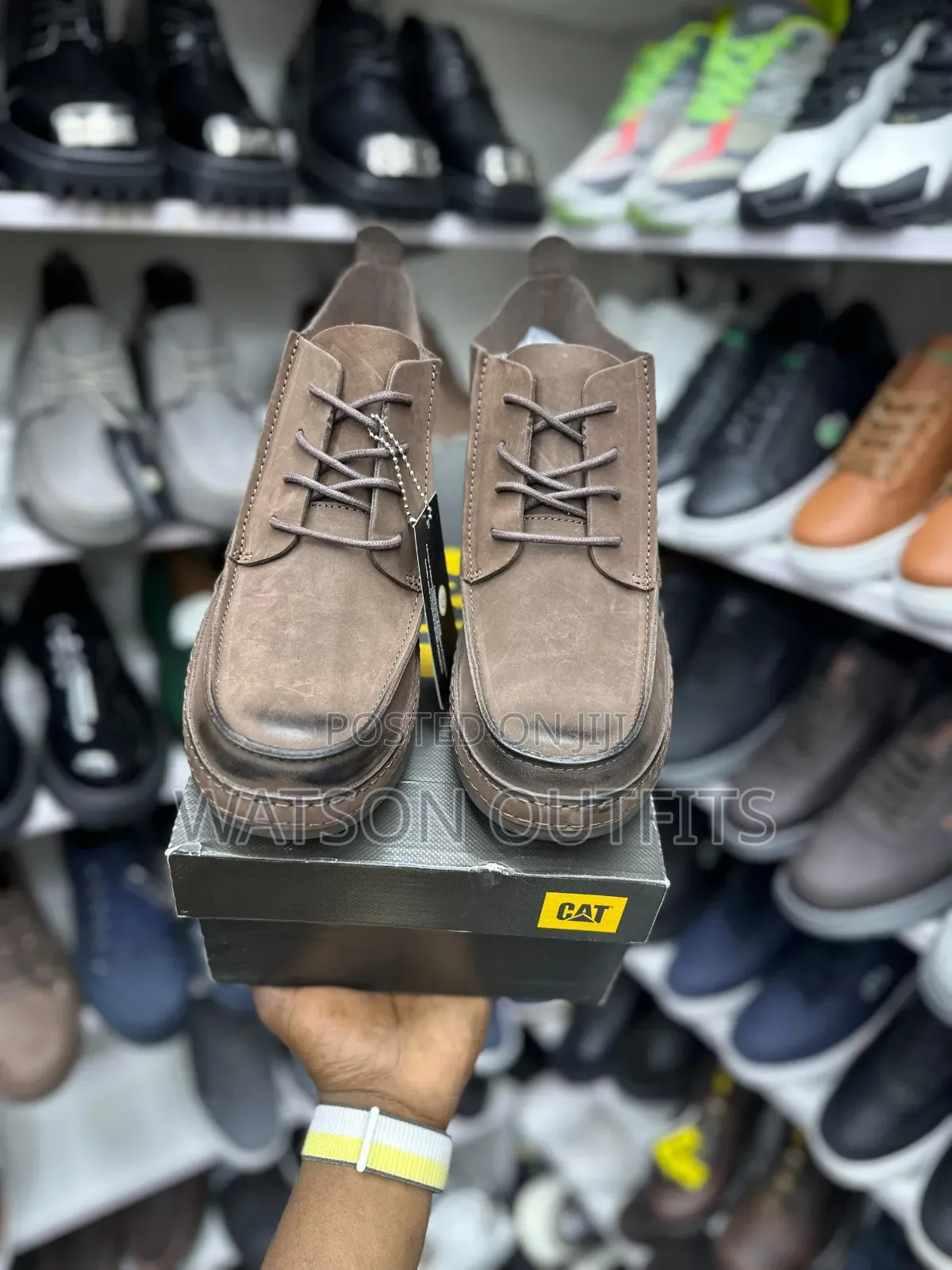 Men's Leather Shoes or Boots or Buti Za Caterpillar Original