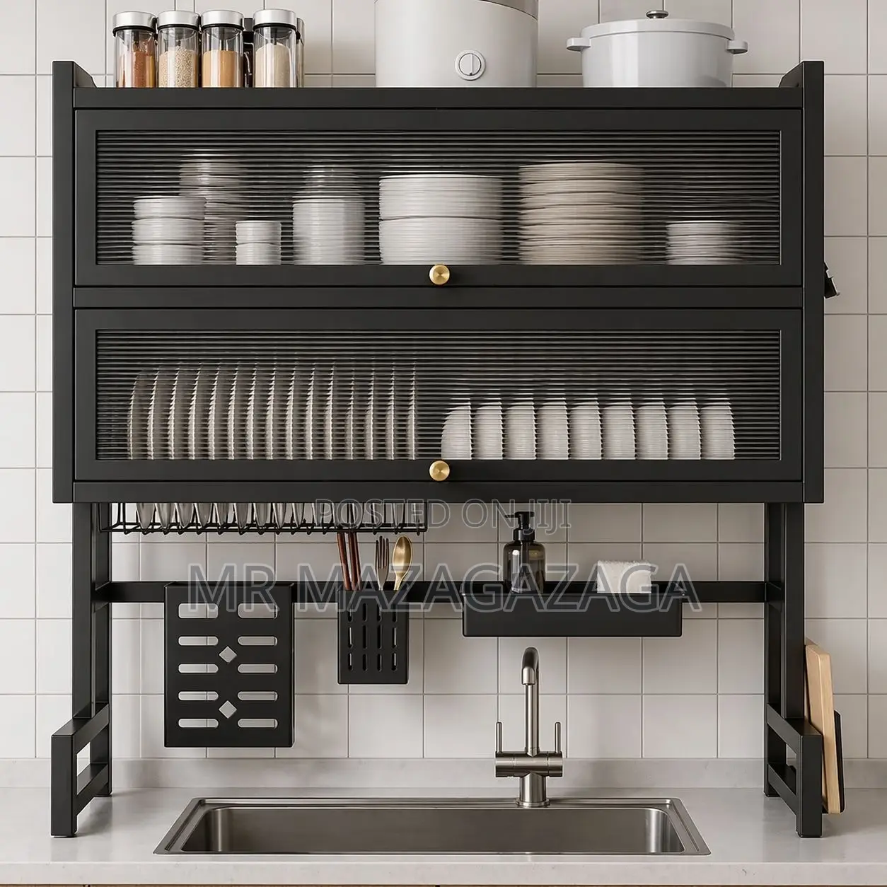 Multi-layer Over The Sink Dish Draining Rack*