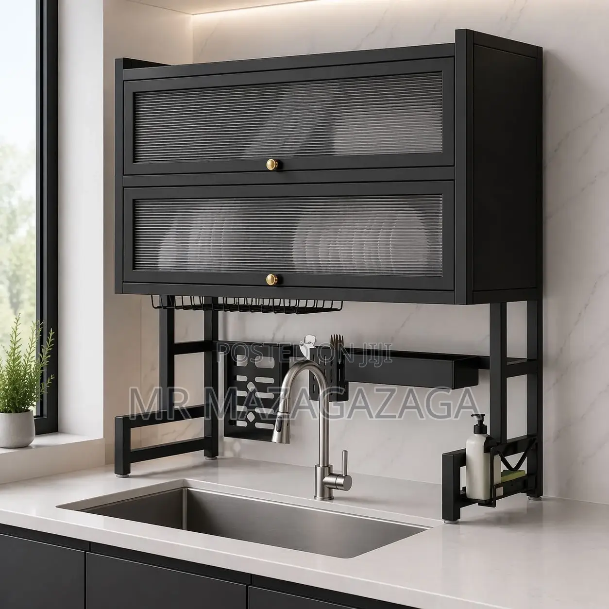 Multi-layer Over The Sink Dish Draining Rack*