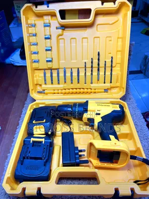 Epica Star Rechargeable Drill Set With 2 Batteries