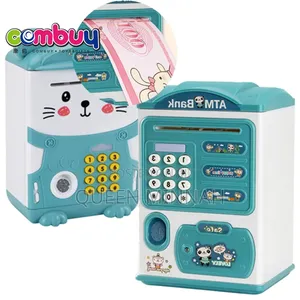 Kids Electronic Fingerprint Code Lock Money Bank