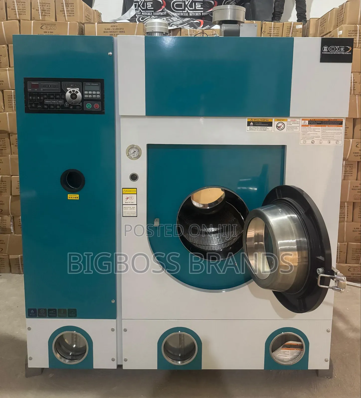 Perc Dry Cleaning Machine 15kg Mashine Ya Kufua Bila Maji