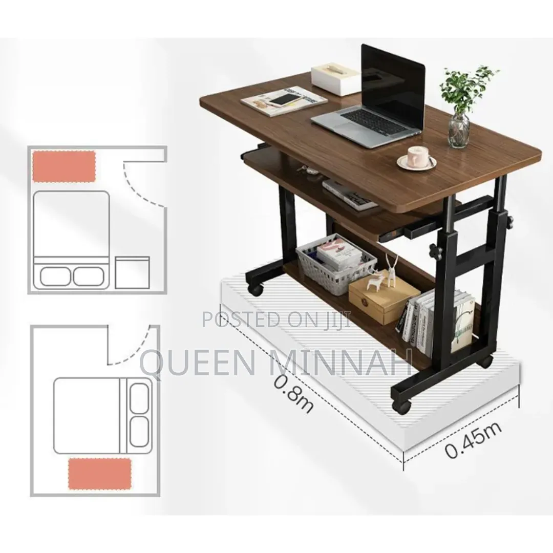 Wooden Moverbal Student Writing Study Desk