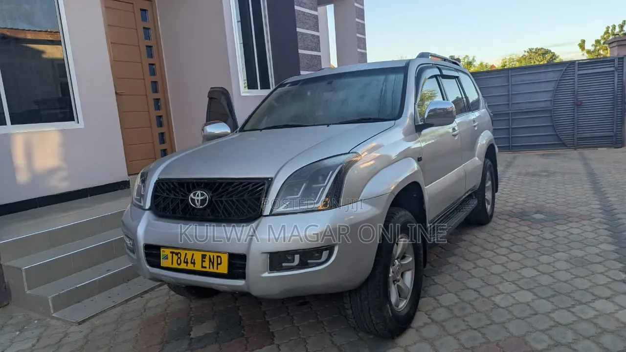 Toyota Land Cruiser Prado 2007 Silver