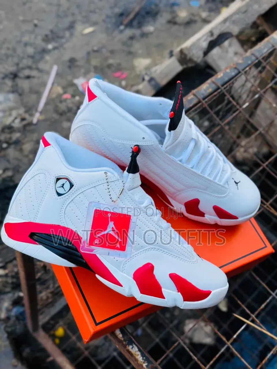 Men's Leather Shoes New and Original Jordan 14 Totally Branded