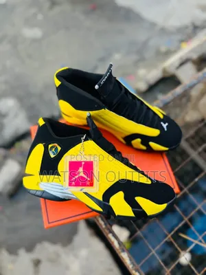Men's Leather Shoes New and Original Jordan 14 Totally Branded