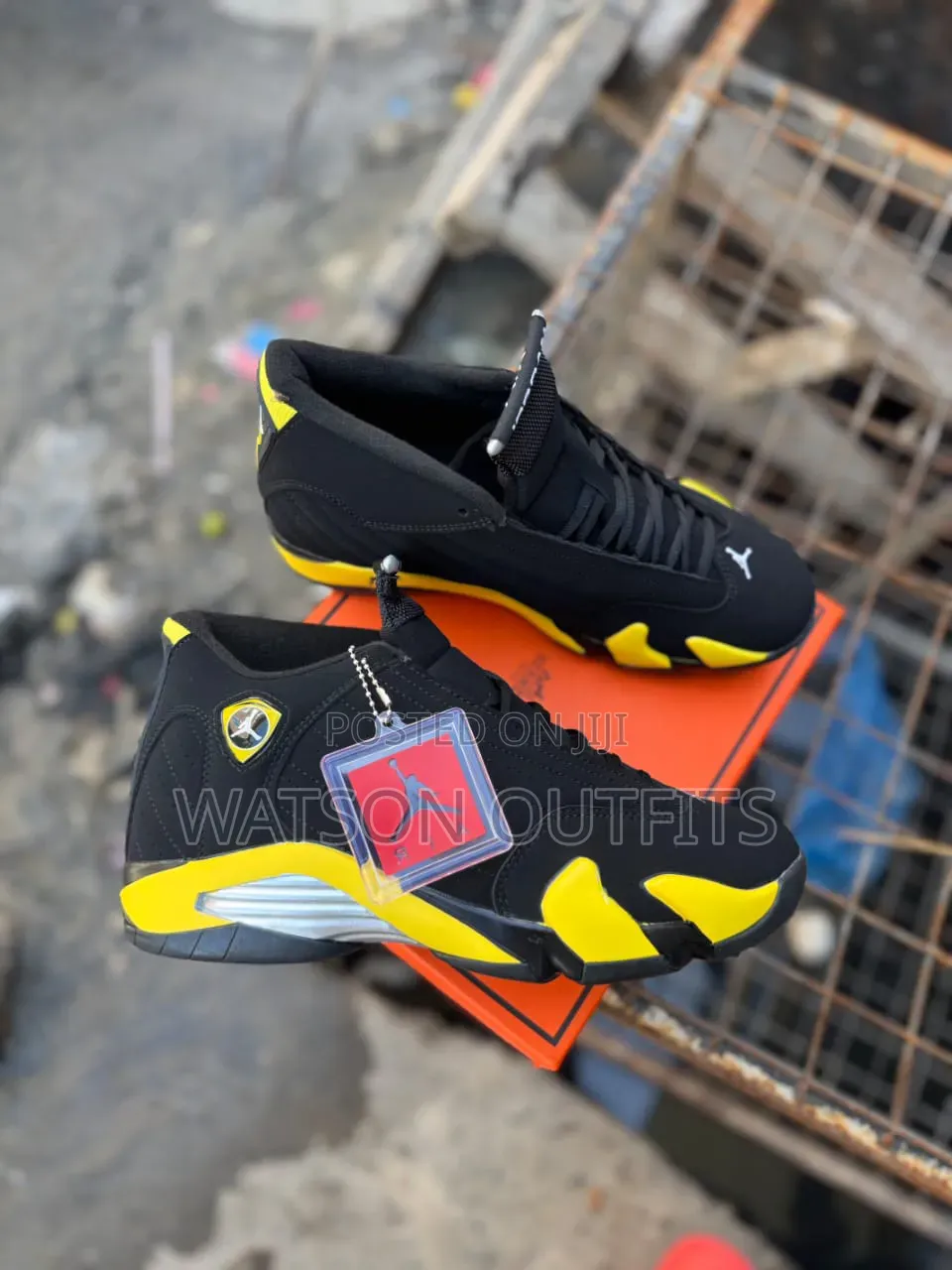 Men's Leather Shoes New and Original Jordan 14 Totally Branded