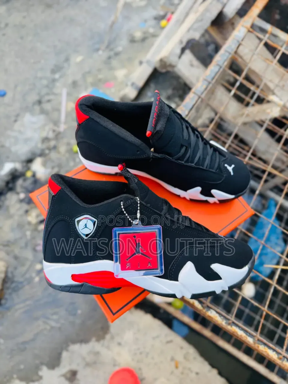 Men's Leather Shoes New and Original Jordan 14 Totally Branded