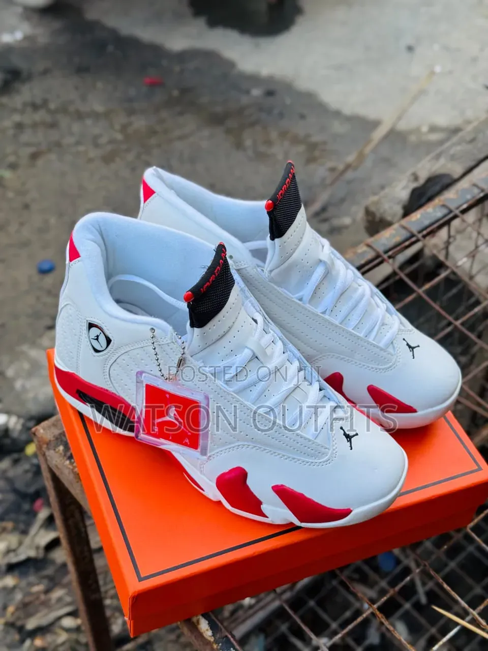 Men's Leather Shoes New and Original Jordan 14 Totally Branded