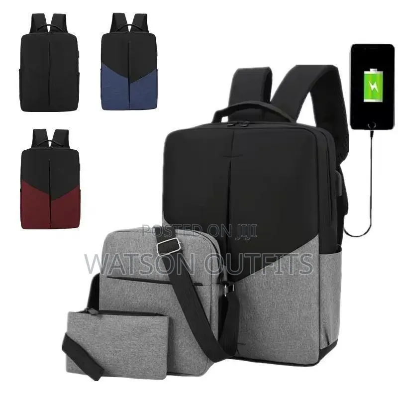 Men's New and Original Bags Combo of Big Bag and Two Daughter Bags
