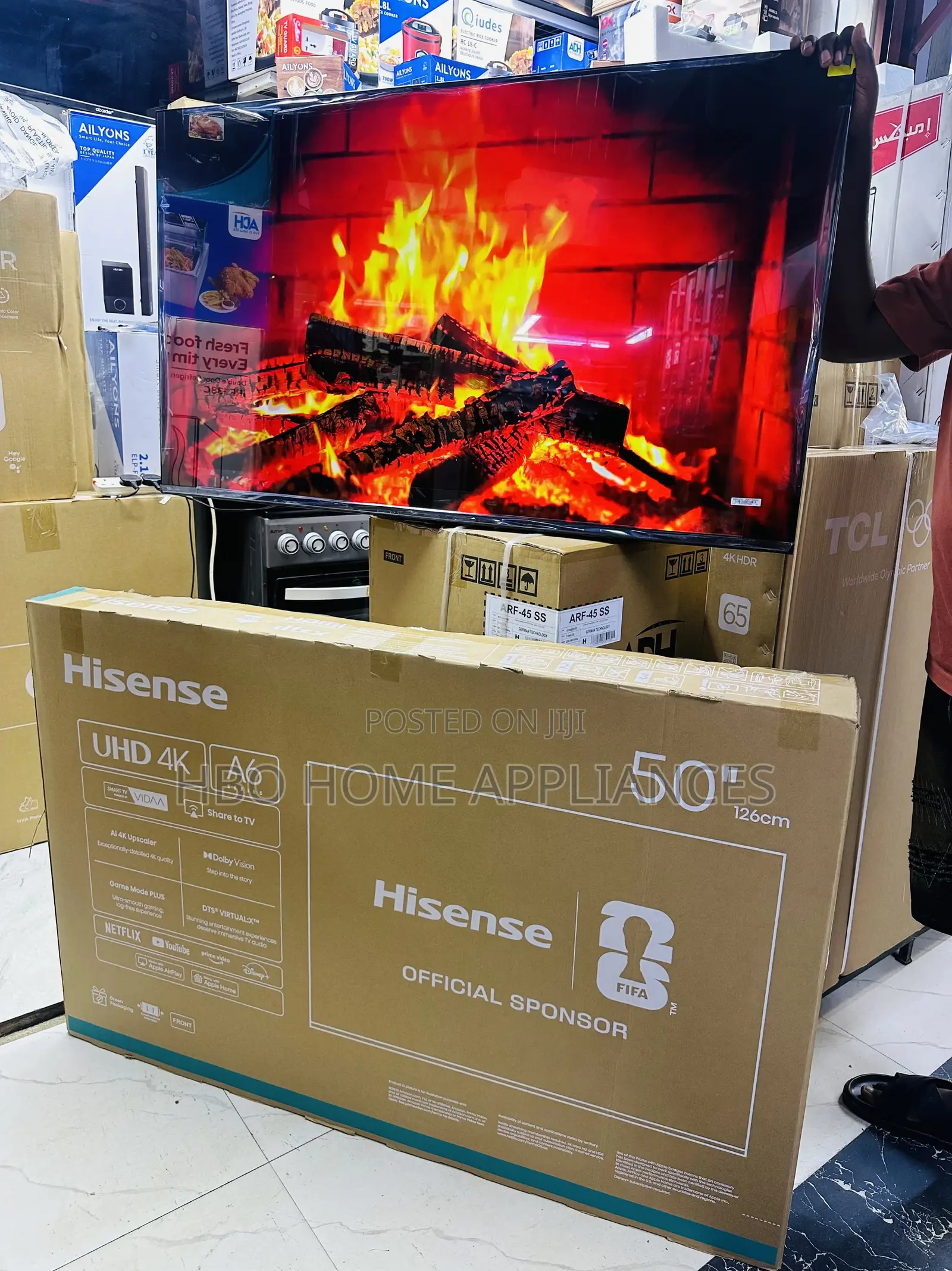 Hisense Tv Uhd 50”