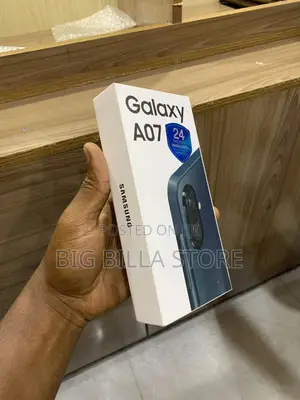 New Samsung Galaxy A07 128 GB Black