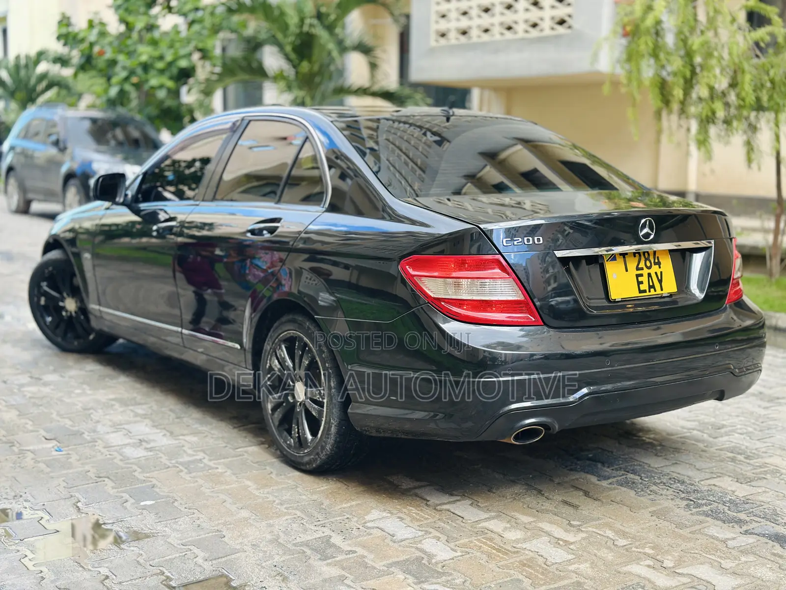 Mercedes-Benz C200 2008 Black