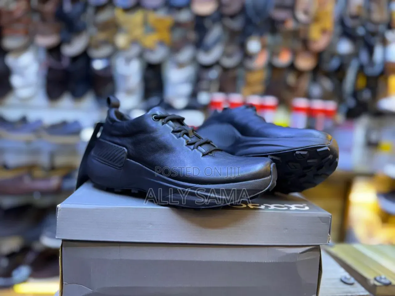Men's Shoes Ecco Full Box Full Black