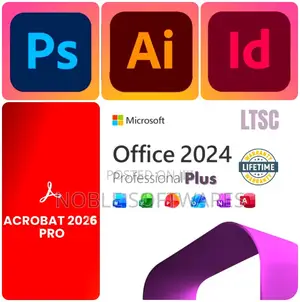 Microsoft Office 2024 Updated + Adobe Design Package 2026