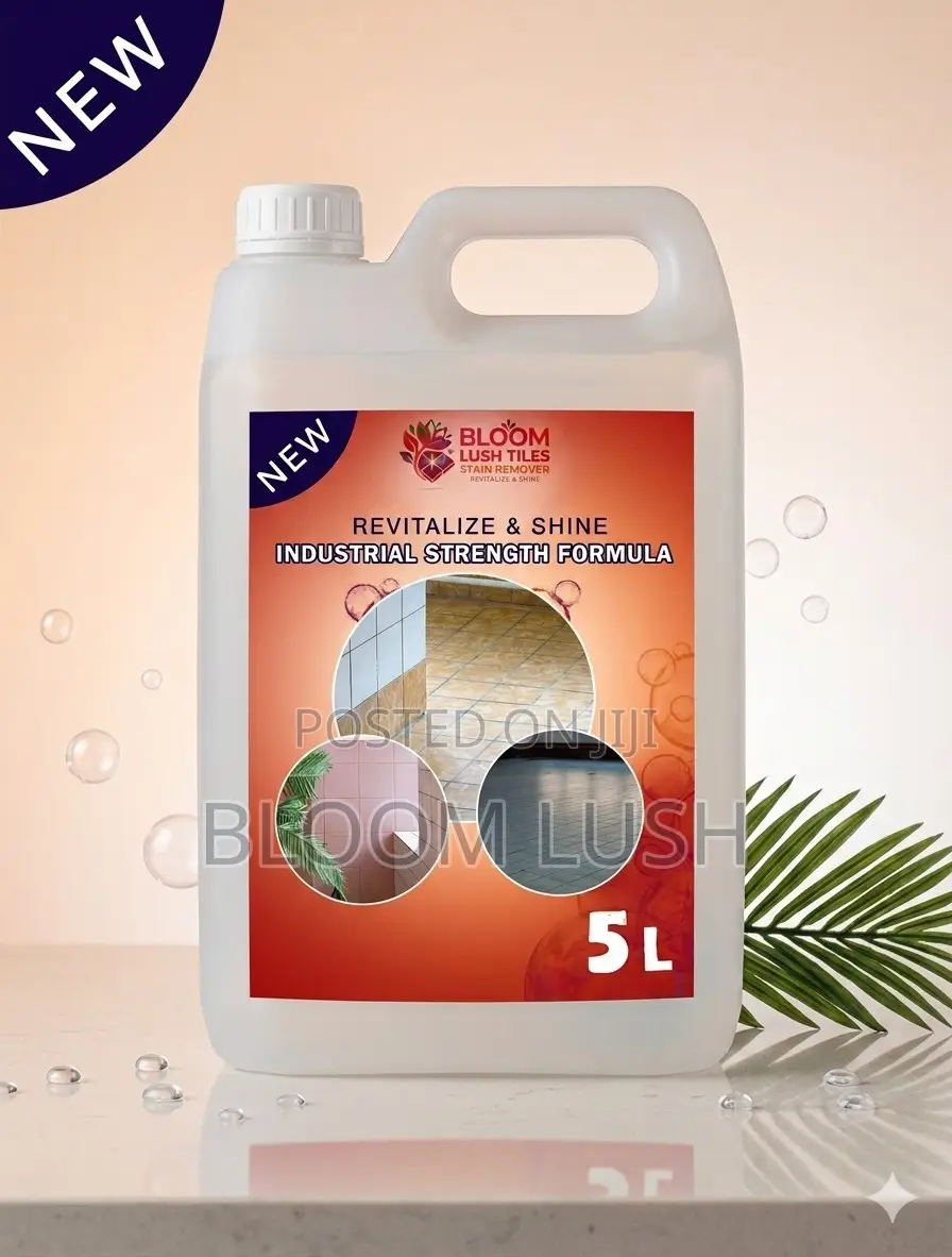 Bloom Lush Tiles Stain Remover - 5 Liters (Industrial Strength)