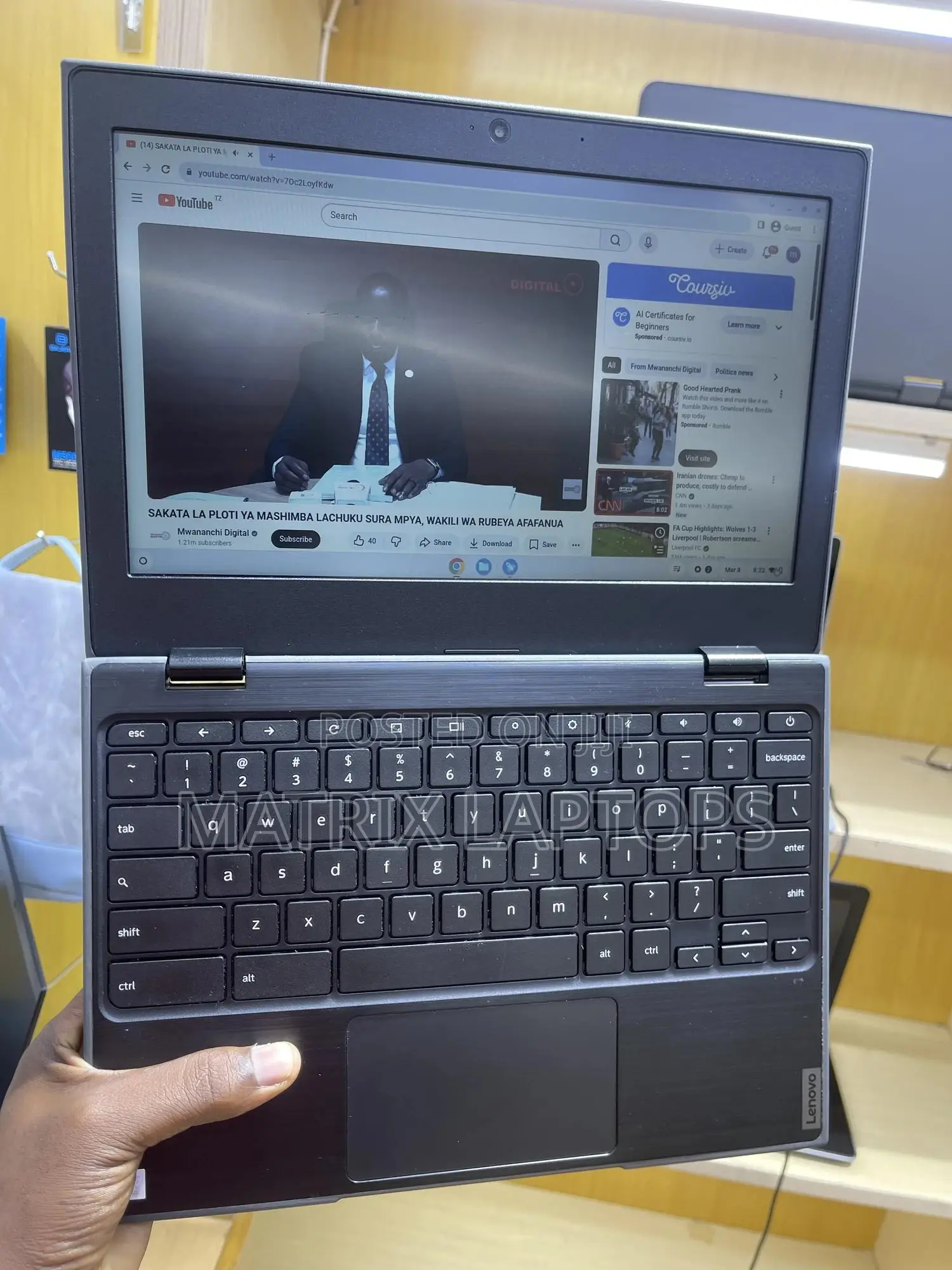 Laptop Lenovo Chromebook C330 4GB eMMC 140GB