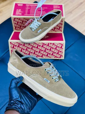 Men's Leather Vans or Male Shoes Vans Magnificently Branded