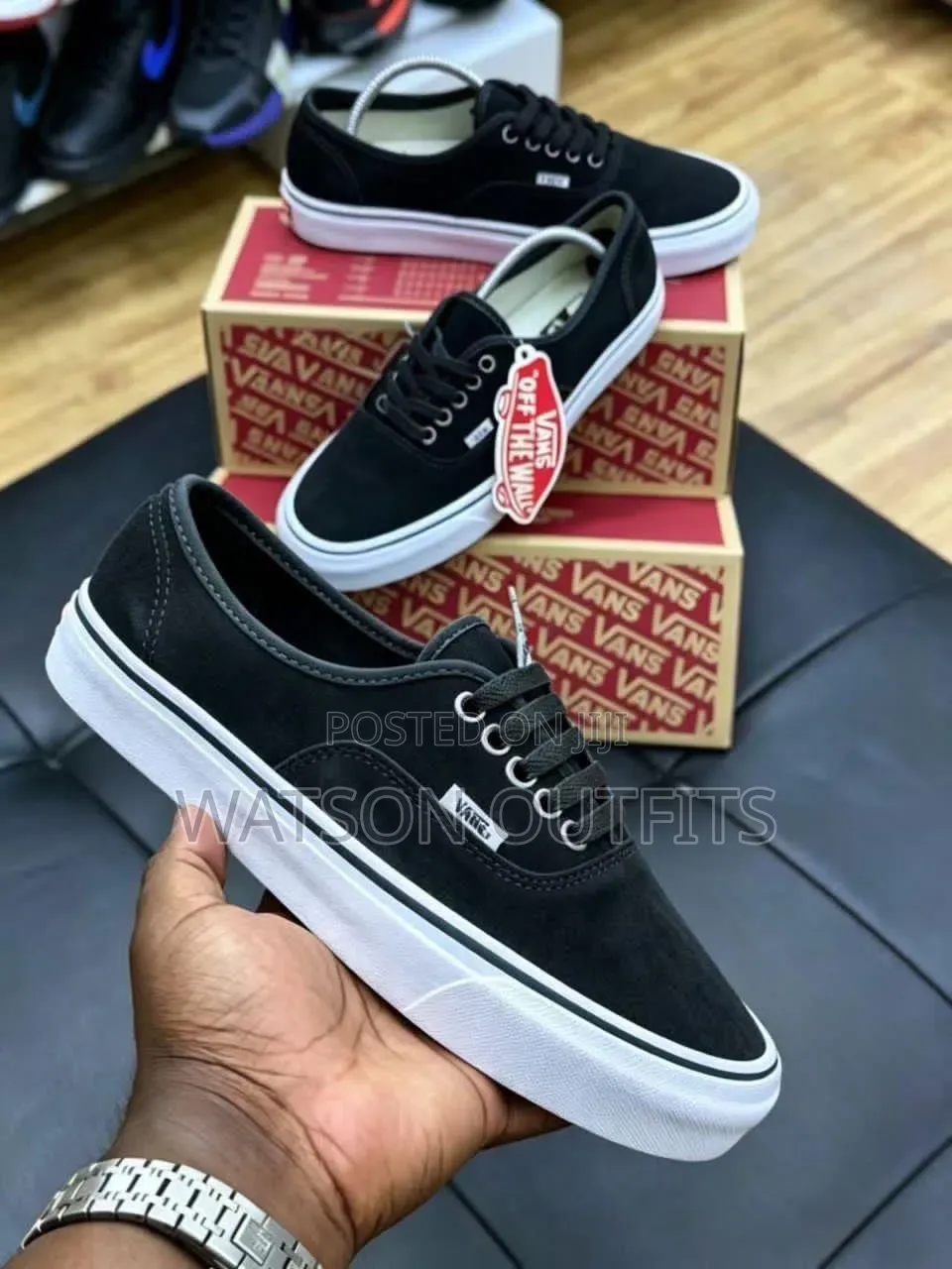 Men's Leather Vans or Male Shoes Vans Magnificently Branded