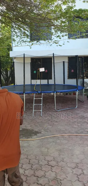 Trampoline Bounce Nzuri Kwajili Ya Michezo