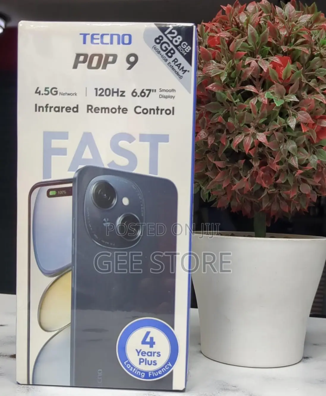 New Tecno Pop 9 128 GB Black