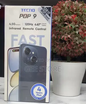 New Tecno Pop 9 128 GB Black