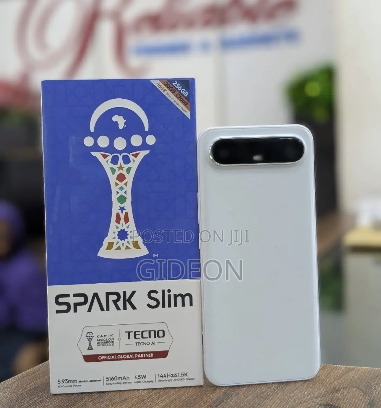 New Tecno Spark Slim 256 GB White