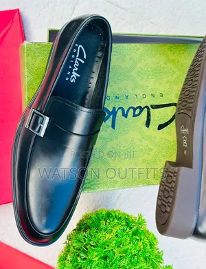 Men's Leather Shoes Clarks Systematically and Best Branded