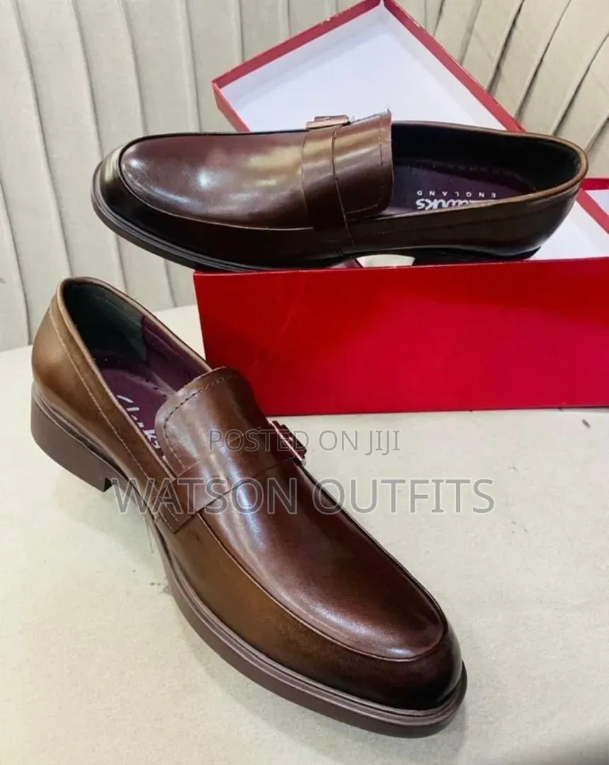 Men's Leather Shoes Clarks Systematically and Best Branded