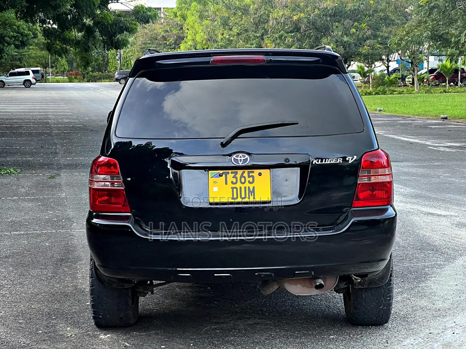 Toyota Kluger 2003 Black